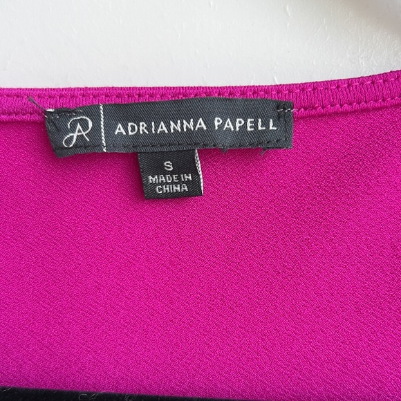 Adrianna Papell Puff Sleeves top - Picture 3 of 9